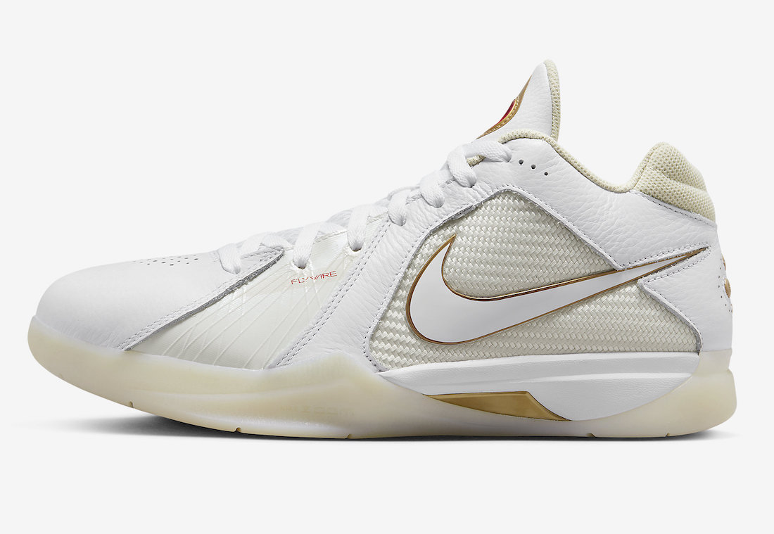 2023年9月7日発売Nike KD 3 “White Gold” | Shot Clock