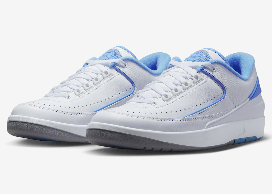 2023 7 8 Air Jordan 2 Low UNC Shot Clock