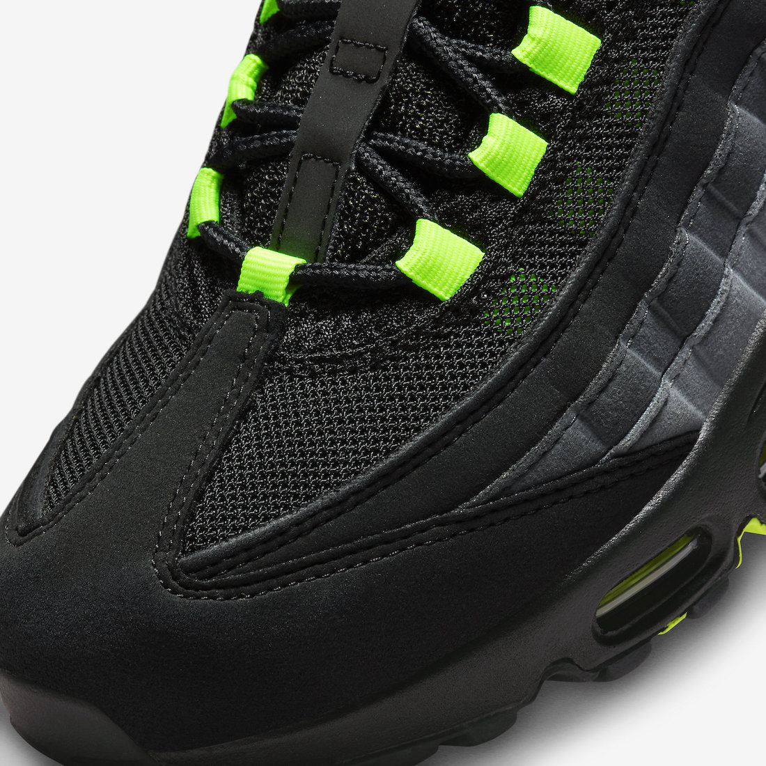 Nike air sale max black neon