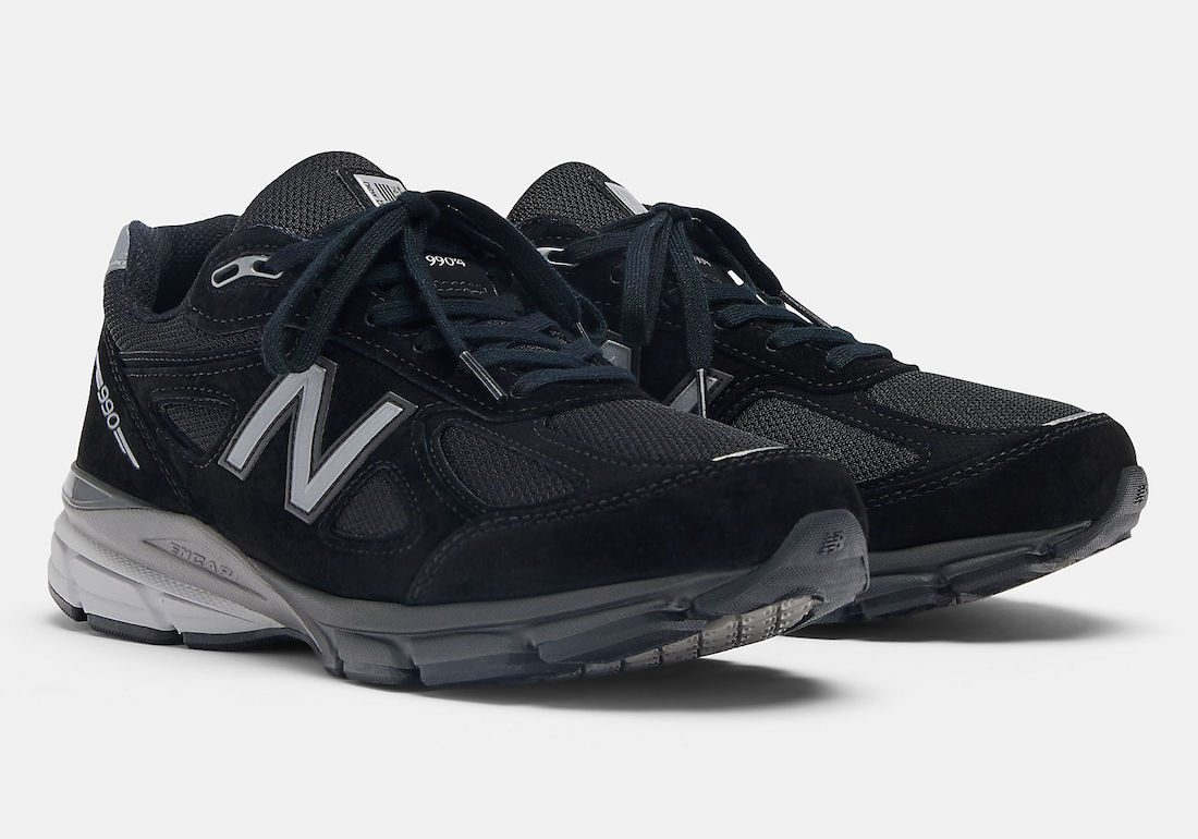 2023年10月3日発売New Balance 990v4 Made in USA “Black Silver ...