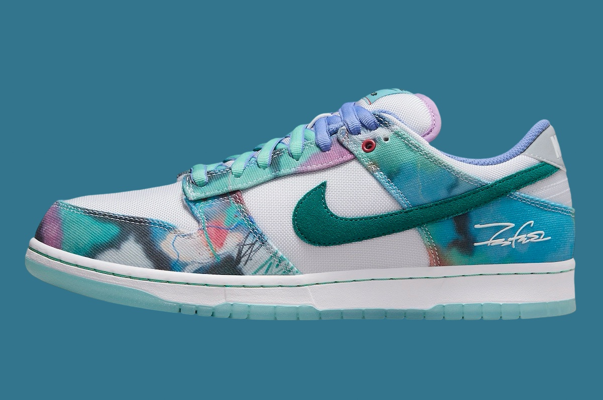 2024年5月10日発売Futura Laboratories x Nike SB Dunk Low | Shot Clock