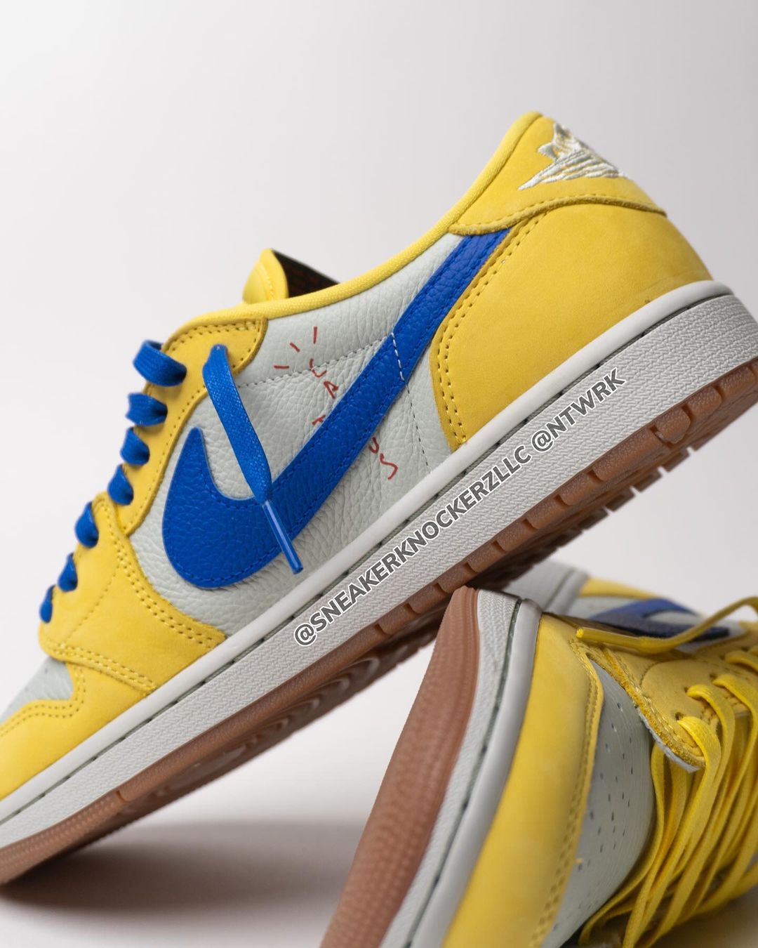 2024年5月17日発売Travis Scott x Air Jordan 1 Low OG “Canary 