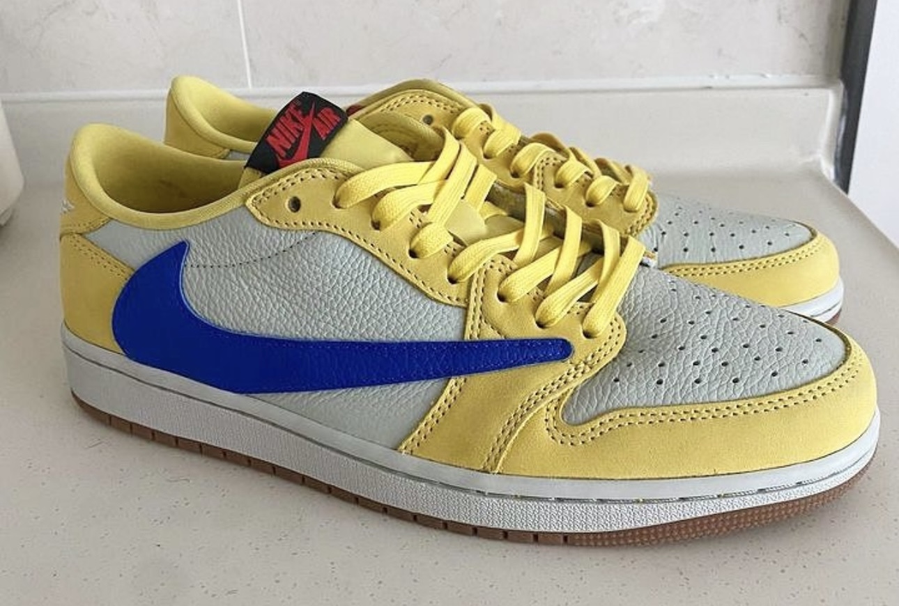 2024年5月17日発売Travis Scott x Air Jordan 1 Low OG “Canary ...