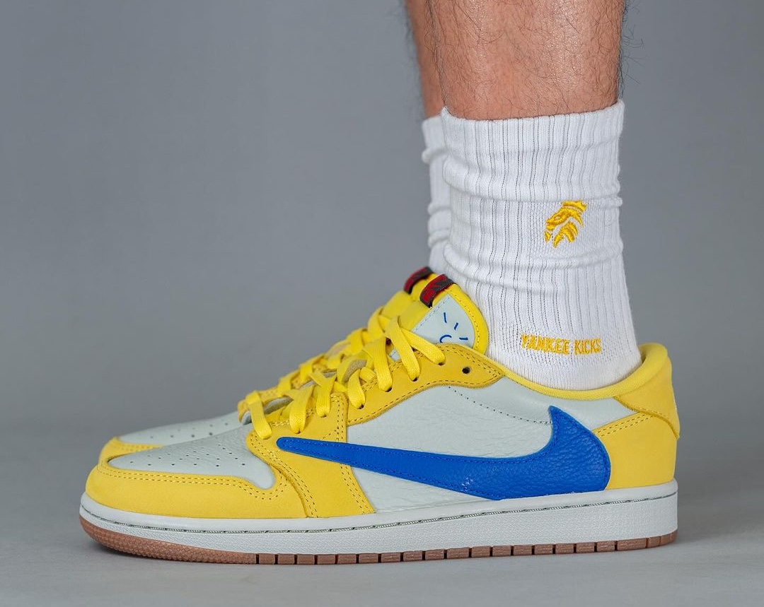 2024年5月17日発売Travis Scott x Air Jordan 1 Low OG “Canary ...