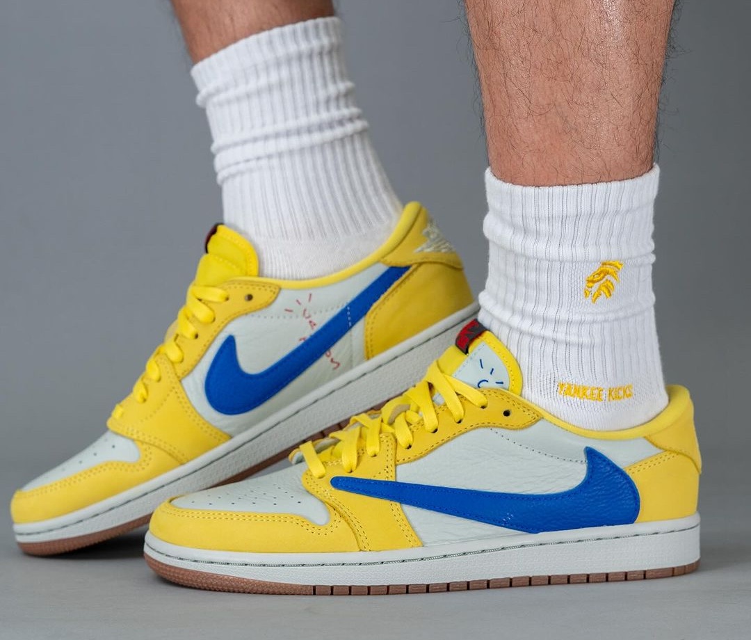 2024年5月17日発売Travis Scott x Air Jordan 1 Low OG “Canary ...